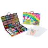 Crayola Inspiration Art Case Coloring Set - Tie-Dye (140ct), Art Supplies Set for Kids, Drawing Kit, Travel Gift for Girls & Boys, Ages 5+ [Amazon Exclusive]