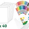 Crayola Pip-Squeaks Washable Marker Set (65ct), Coloring Set, Art Supplies for Kids, Drawing Kit, Kids Travel Activity, Craft Essentials, 4+