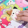 Original Squishmallows Sketchbook, Over 20 Stationery Supplies, Features Squishmallows Scrapbook Stickers, Cam The Cat Fidget Toy, Drawing Paper, Great Kids Craft, Coloring Books for Kids Ages 4-8