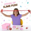 Original Stationery Mini Ice Cream Slime Kit for Girls Ages 7-12 - Small Multicolor Ice Cream Slime Maker Kit with Sprinkles (Strawberry Scented)