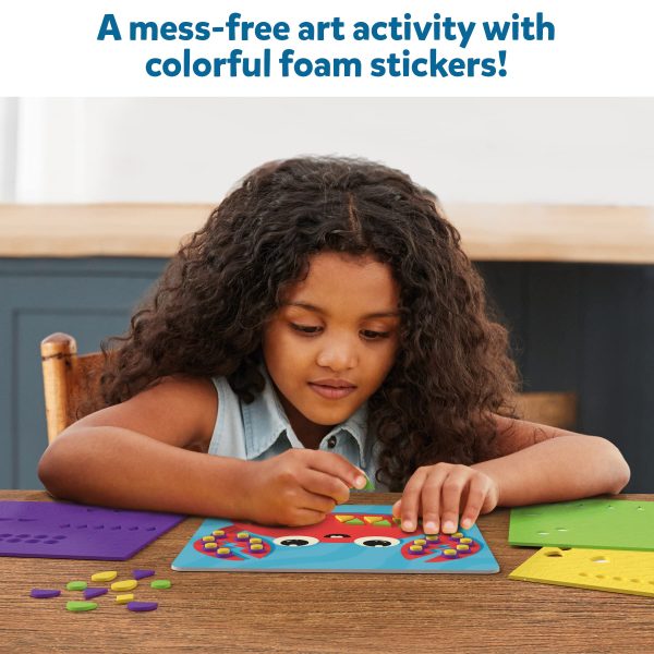 Skillmatics Foam Sticker Art Activity - Under The Ocean, Mess-Free Fun for Kids, 800+ 3D Foam Stickers, DIY Felt Craft Kits, Gifts for Girls & Boys Ages 3, 4, 5, 6, 7
