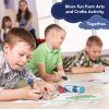 DOODLE HOG Washable Dot Markers for Toddlers 1-3 Years, 8 Colors Bingo Markers, Paint Marker for Kids Preschool, Non Toxic Arts and Crafts Supplies