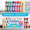 Dauber Dawgs Washable Dot Markers for Toddlers - Bingo Markers for Dot Art w/ PDF Activity Books, Dot Paints Washable for Kids, Bingo Dabbers Dotters & Dobbers, Holiday Gifts Daubers, Dot Painting