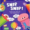 Skillmatics Scissor Skills Activity Book - Snip Snip, 25 Fun Cutting & Creative Activities for Preschoolers, 2 Child-Safe Scissors, Fine Motor Skills Craft Kit, Gifts for Kids Ages 3, 4, 5, 6, 7