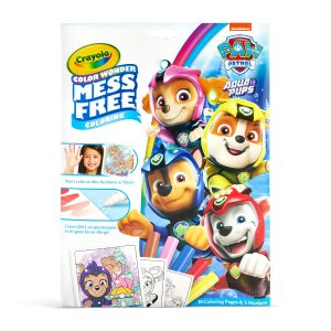 Crayola PAW Patrol Aqua Pups Color Wonder Coloring Set, Mess Free Coloring Pages for Toddlers, Travel Activity, PAW Patrol Toys & Gifts