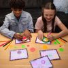 Spirograph Neon Drawing Set – Drawing Kit, Arts and Crafts, Kids Toys, Art Supplies, Spiral Art, Kids Drawing Kit, Neon Markers, Design Sheet Included, Screen-Free Kids Activities, Ages 8+