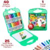 Crayola Pip-Squeaks Washable Marker Set (65ct), Coloring Set, Art Supplies for Kids, Drawing Kit, Kids Travel Activity, Craft Essentials, 4+