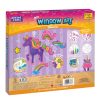 Imagimake Window Art Unicorn | Stained Glass Kit | Unicorn Girls Toys Age 6-8 | 6 Year Old Girl Birthday Gift | Art and Crafts for Girls 8-12 | DIY Suncatcher Kit for 5,6,7,8,9,10,11,12 Year Old Kids